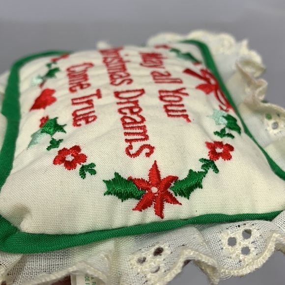 3.5-4” vintage RUSS pillow Christmas tree ornament decoration - Picture 13 of 14